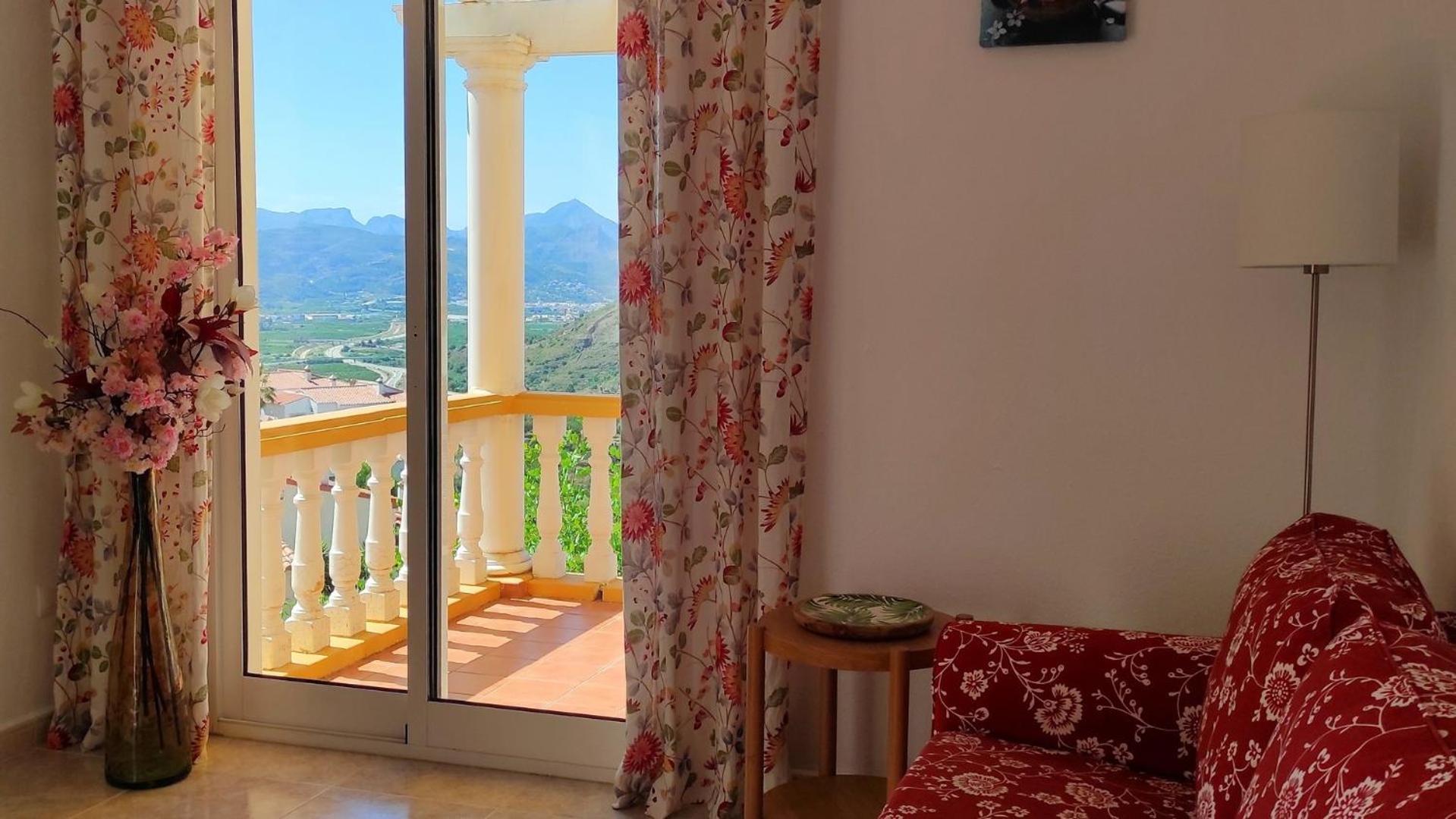 Apartamento Vista Magnifica Castillo del Reboller Luaran gambar