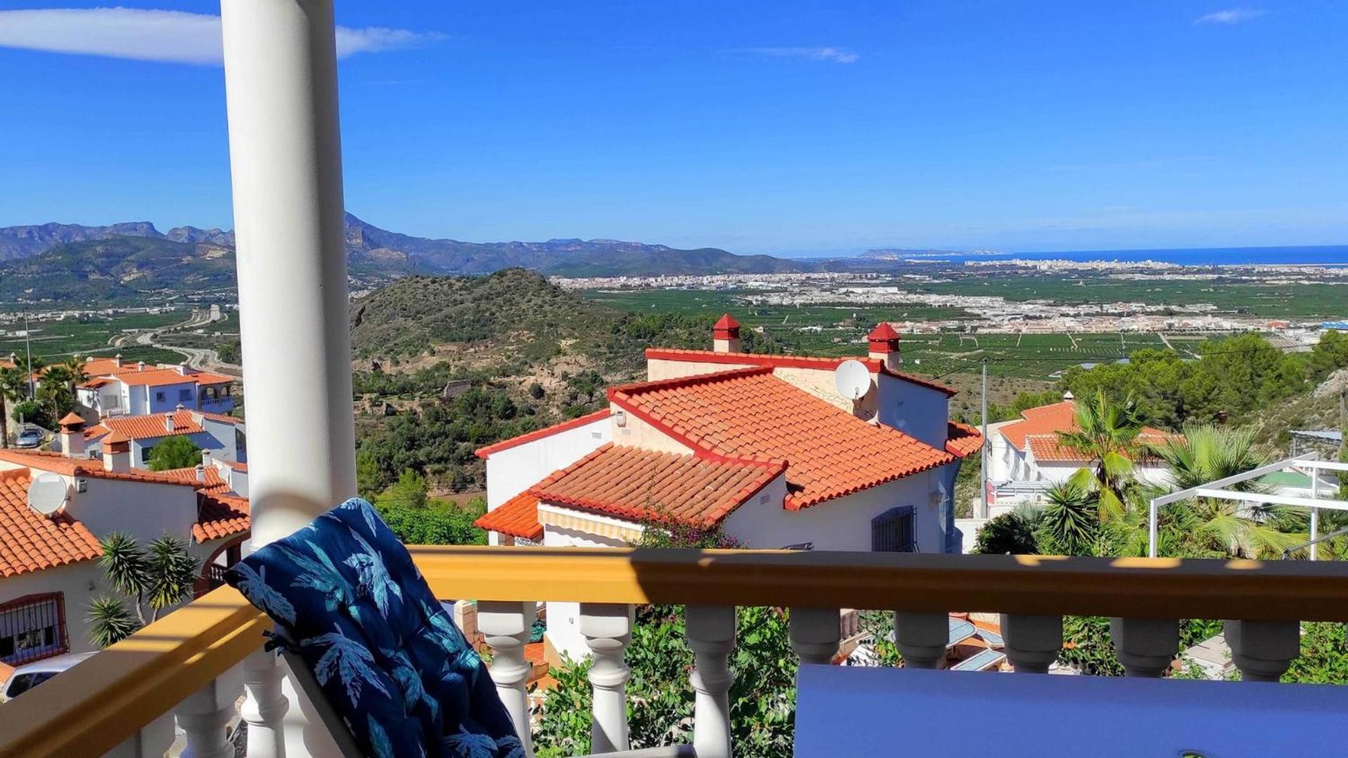 Apartamento Vista Magnifica Castillo del Reboller Luaran gambar
